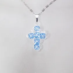 Pendant 40cm - Karen-Silver Chain - Pendant 40cm - Laiton argenté